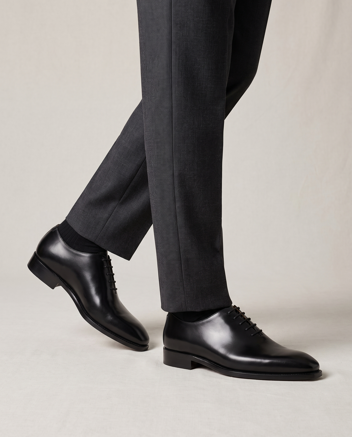 The Oxford Classic — Richelieus — Portées avec un pantalon de costume