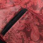 The Langford Long — Manteau à doublure rouge