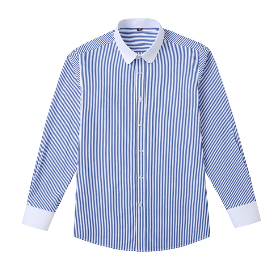 The Warwick Club — Chemise bleue et blanche