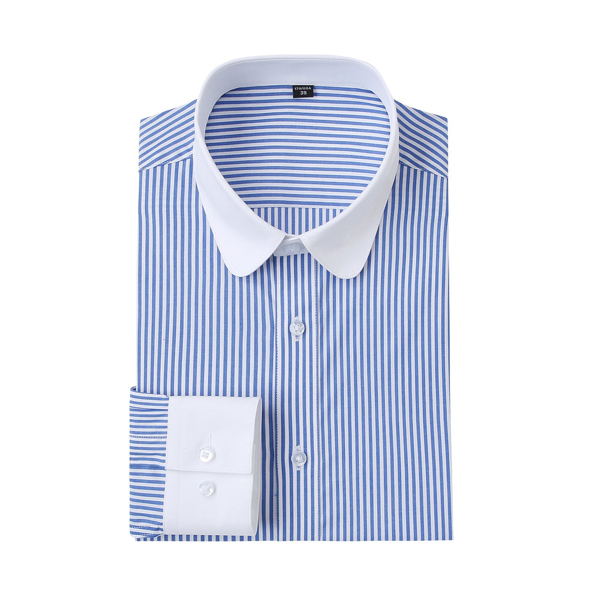 The Warwick Club — Chemise bleue et blanche
