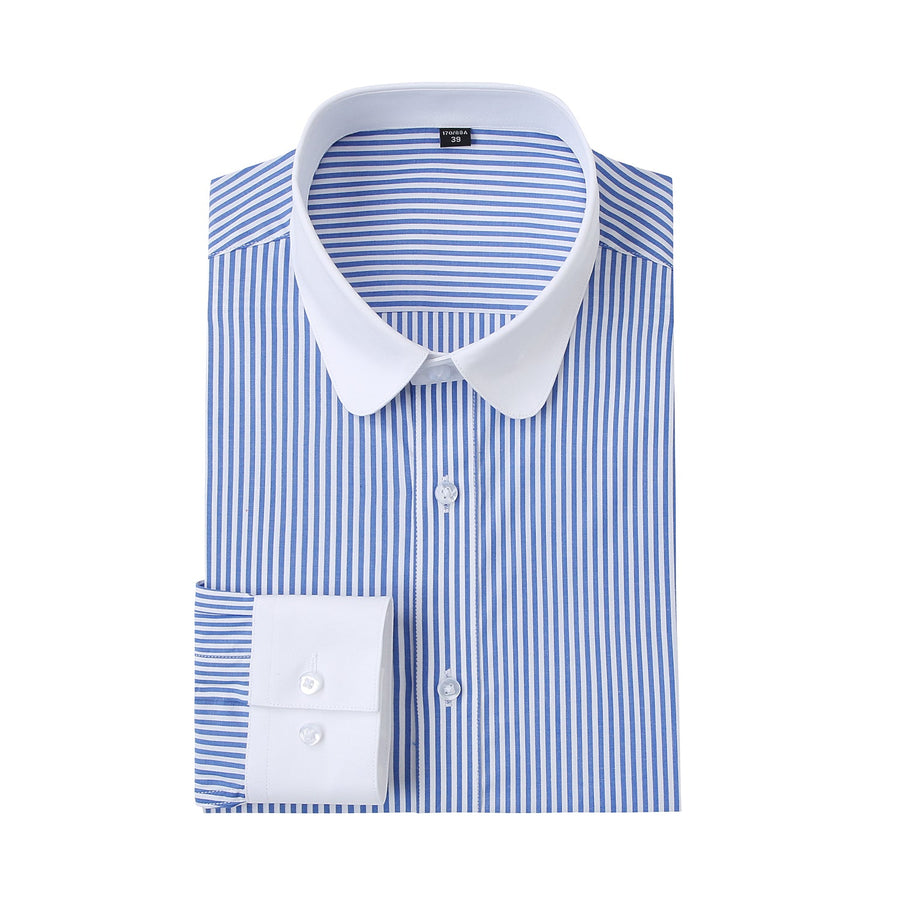 The Warwick Club — Chemise bleue et blanche