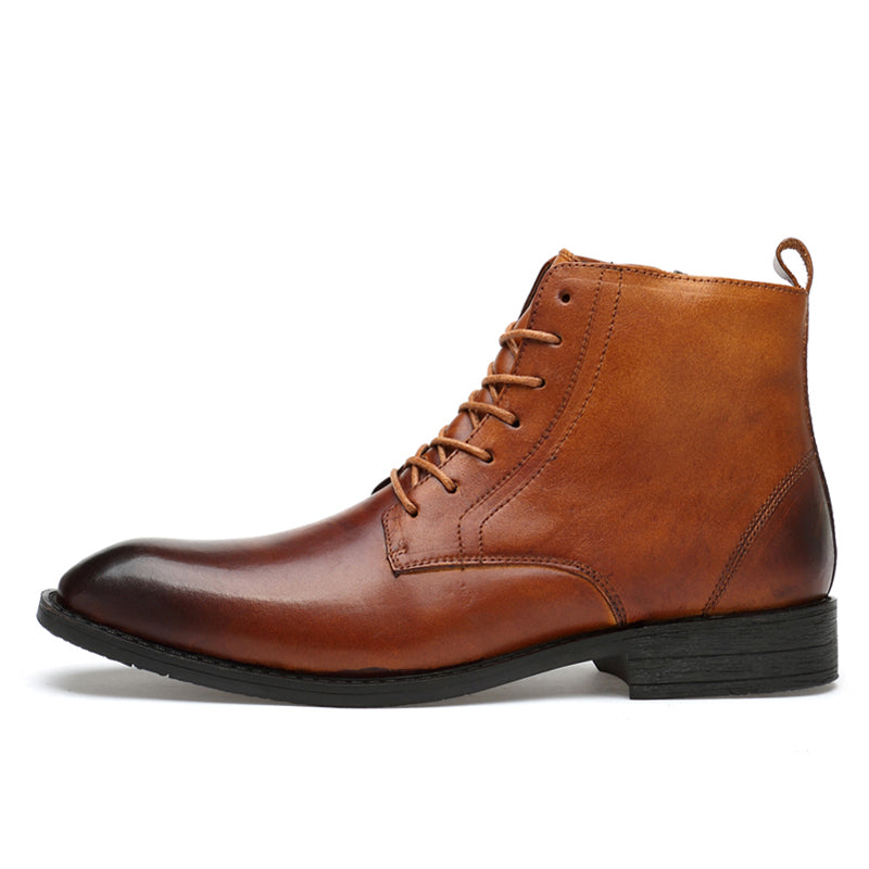 The Chester — Bottines en cuir — Marron
